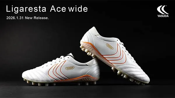 【YASUDA】初のワイドタイプのスパイク、Ligaresta Ace wide